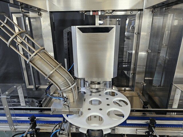 automatic can seamer acs-v24 116 lid feeder sealing head starwheel