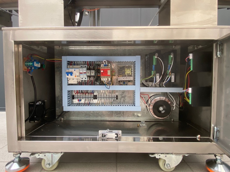automatic labeling machine alm-v1 electrical box