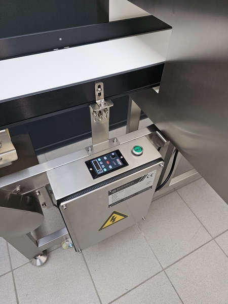 automatic metal detector amd-lcd control conveyor electrical box
