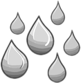 damp areas