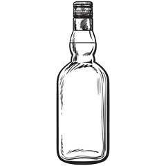 glass bottle