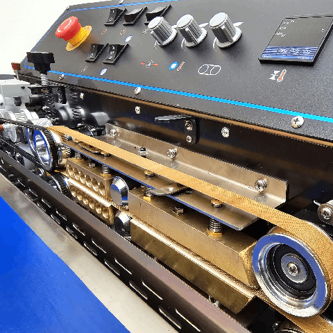semi-automatic horizontal continuous vacuum heat sealer chs-v without cover