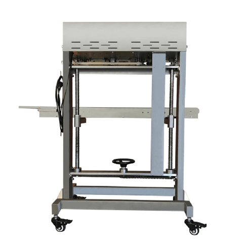 semi-automatic vertical continuous heat sealer chs back