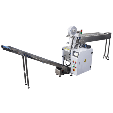 semi-automatic vertical form fill seal machine hvvvs side
