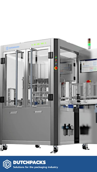 automatische heat sealers voor papieren kokers voorkant van de machine ahs v1 83